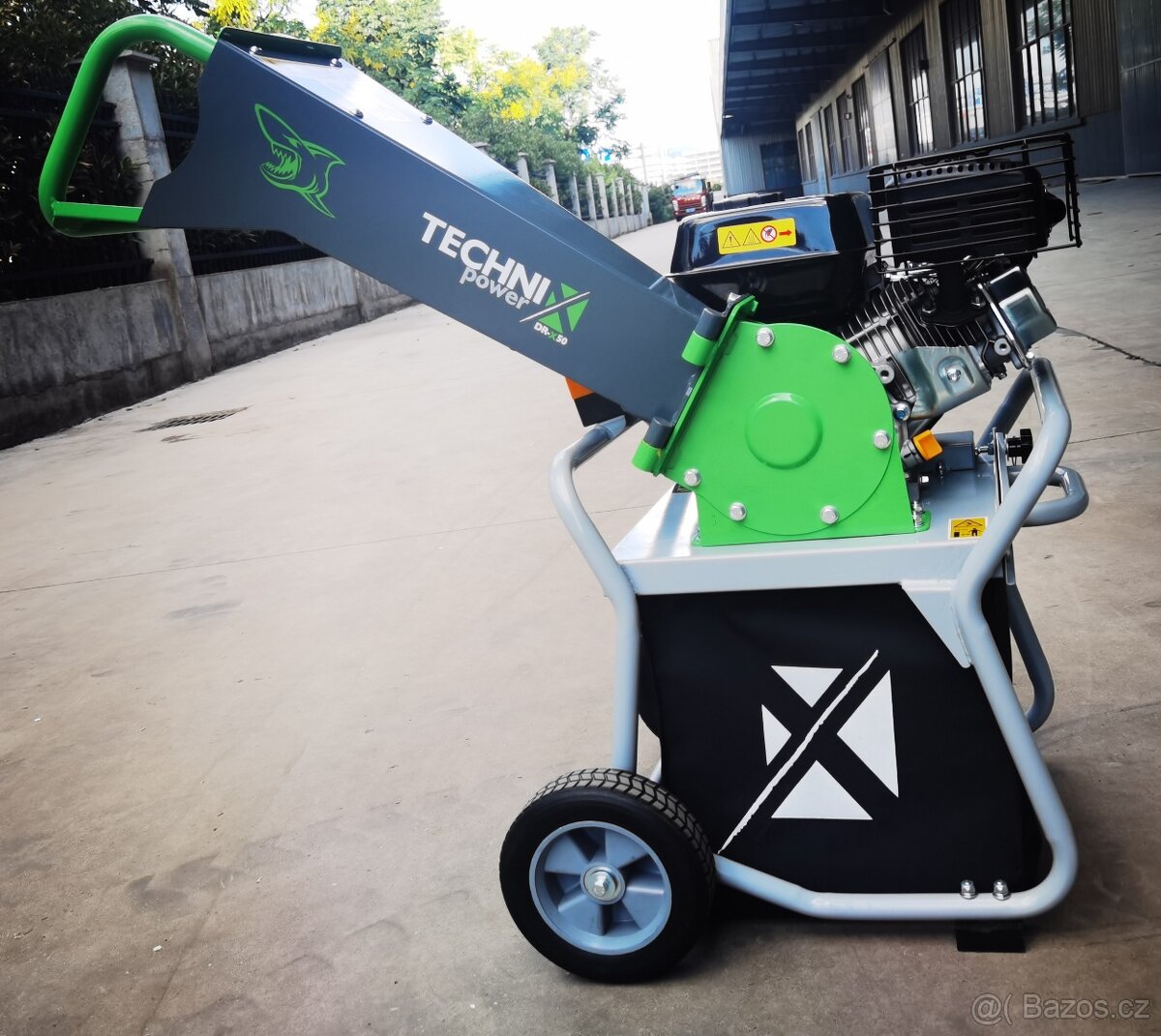 Benzínový drtič větví do 50 mm, DR-X50 - TECHNIX - 7