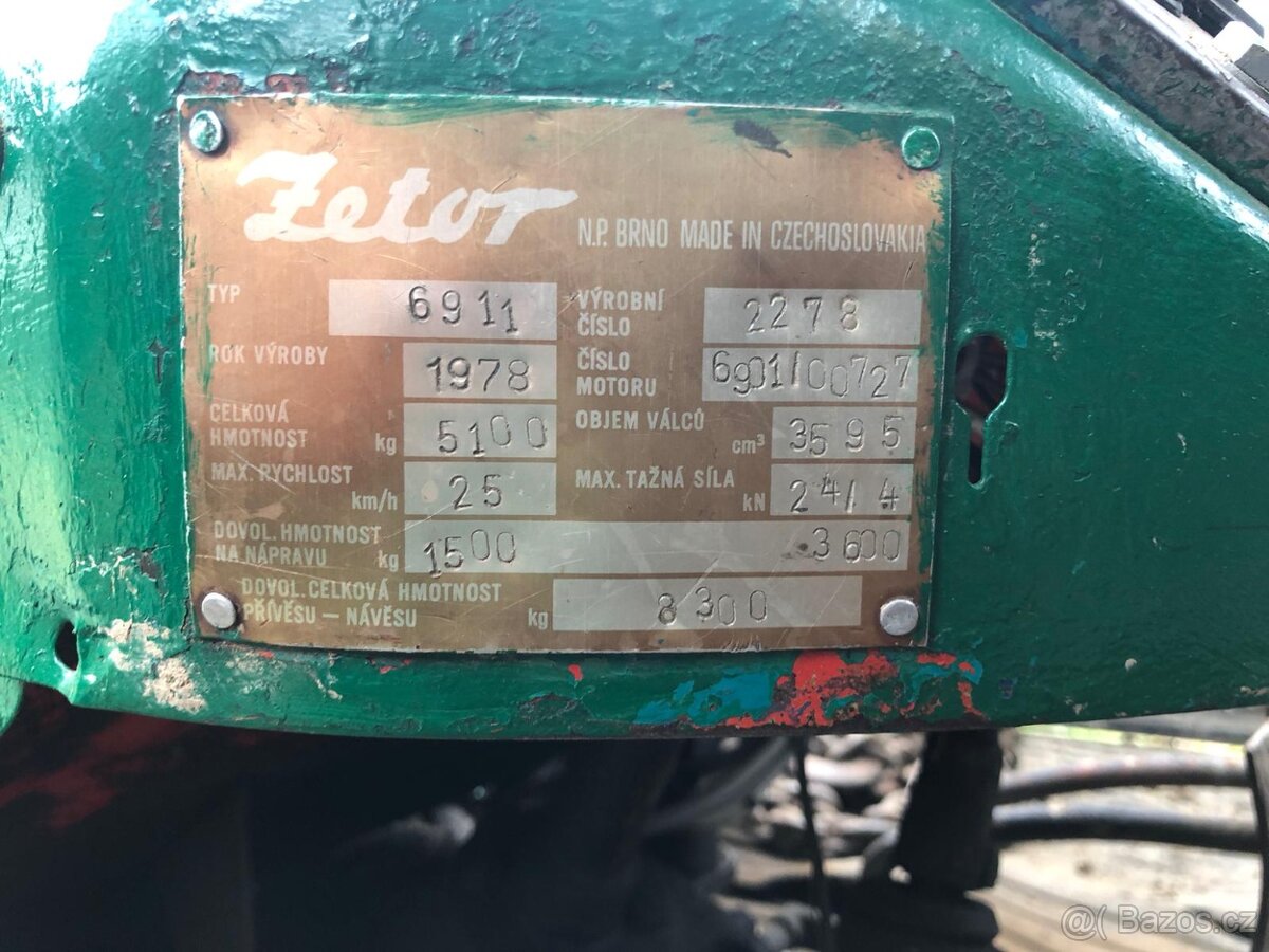 Zetor traktor - 7