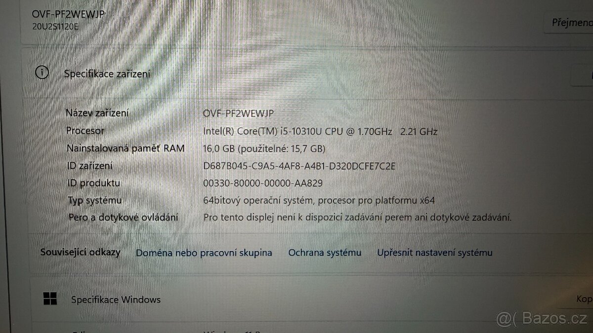 Prodám L14 Laptop ThinkPad G1 - 7