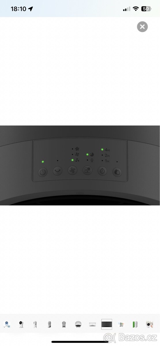 Siguro FC C350W Velvet Wind Ochlazovač vzduchu - 7