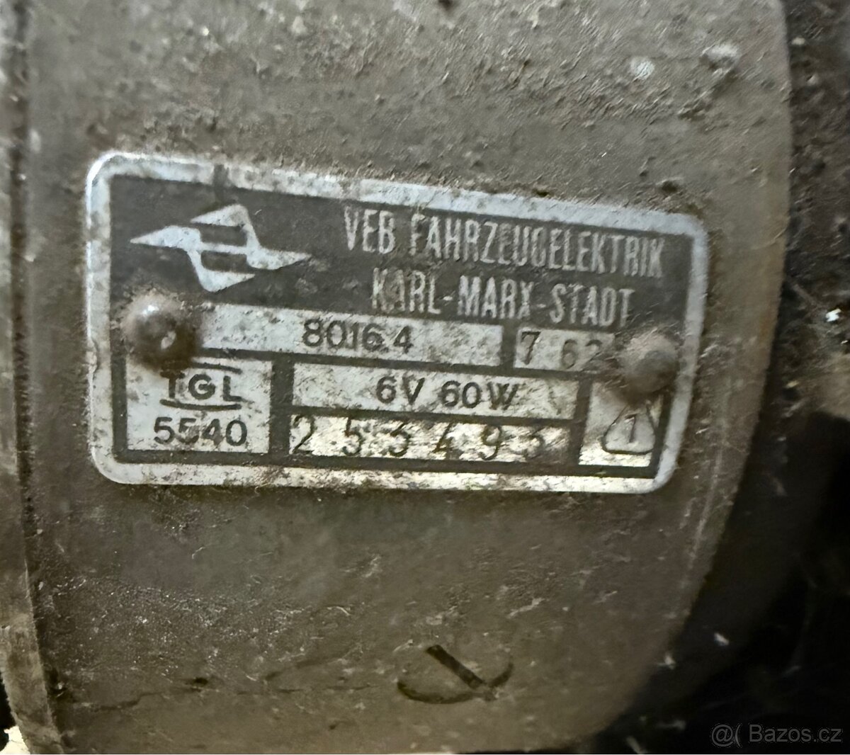 Historický motor IWL Berlin / MZ (německý skútr) - 7