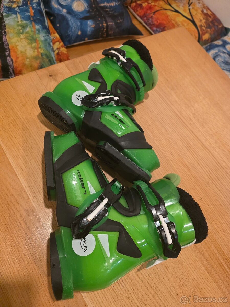 Dívčí lyžařský set ELAN SKY 110cm + boty EZYY 2 vel.215-225 - 7