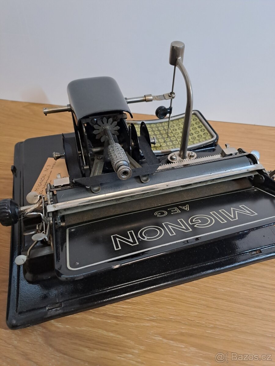 Psací stroj Mignon N' 3 - 7