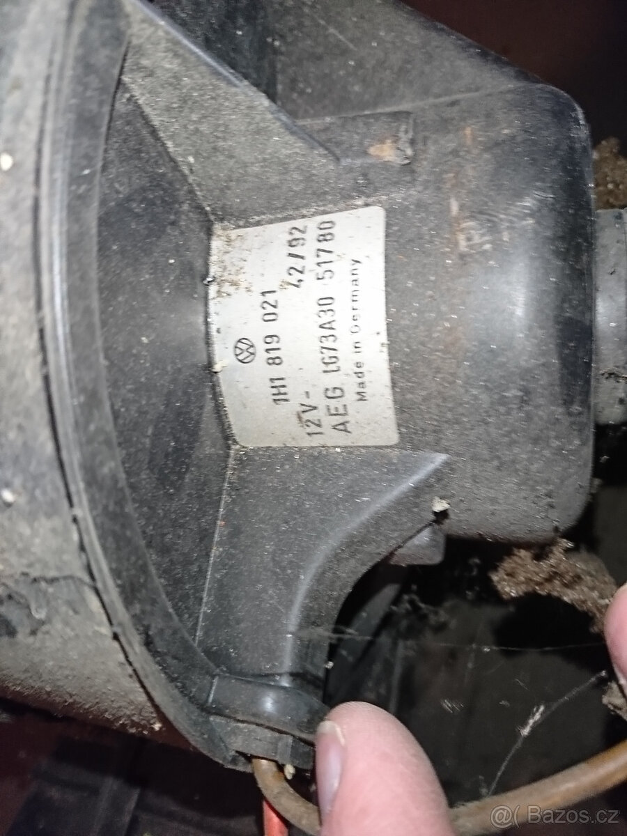 Komplet ventilační jednotka pro Golf 3, vnitřní ventilátor - 7