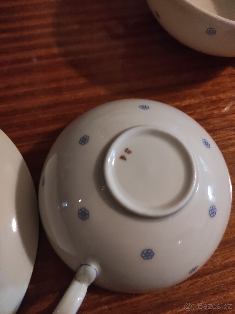 Čajová souprava - starožitnost - 7