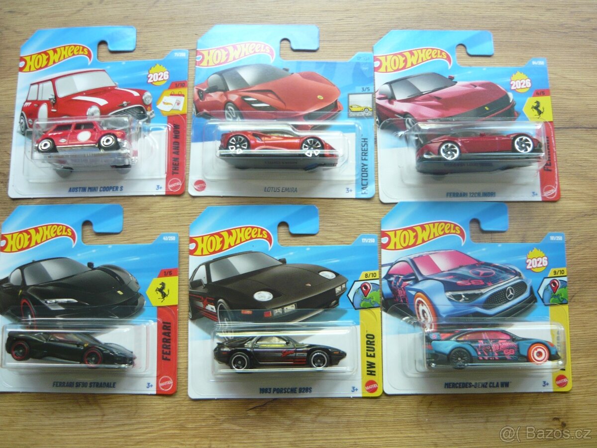 AUTÍČKA HOT WHEELS - 7
