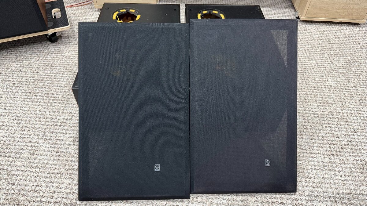 TESLA repro boxy ARS 1038 - korpusy + vyhybky - 7