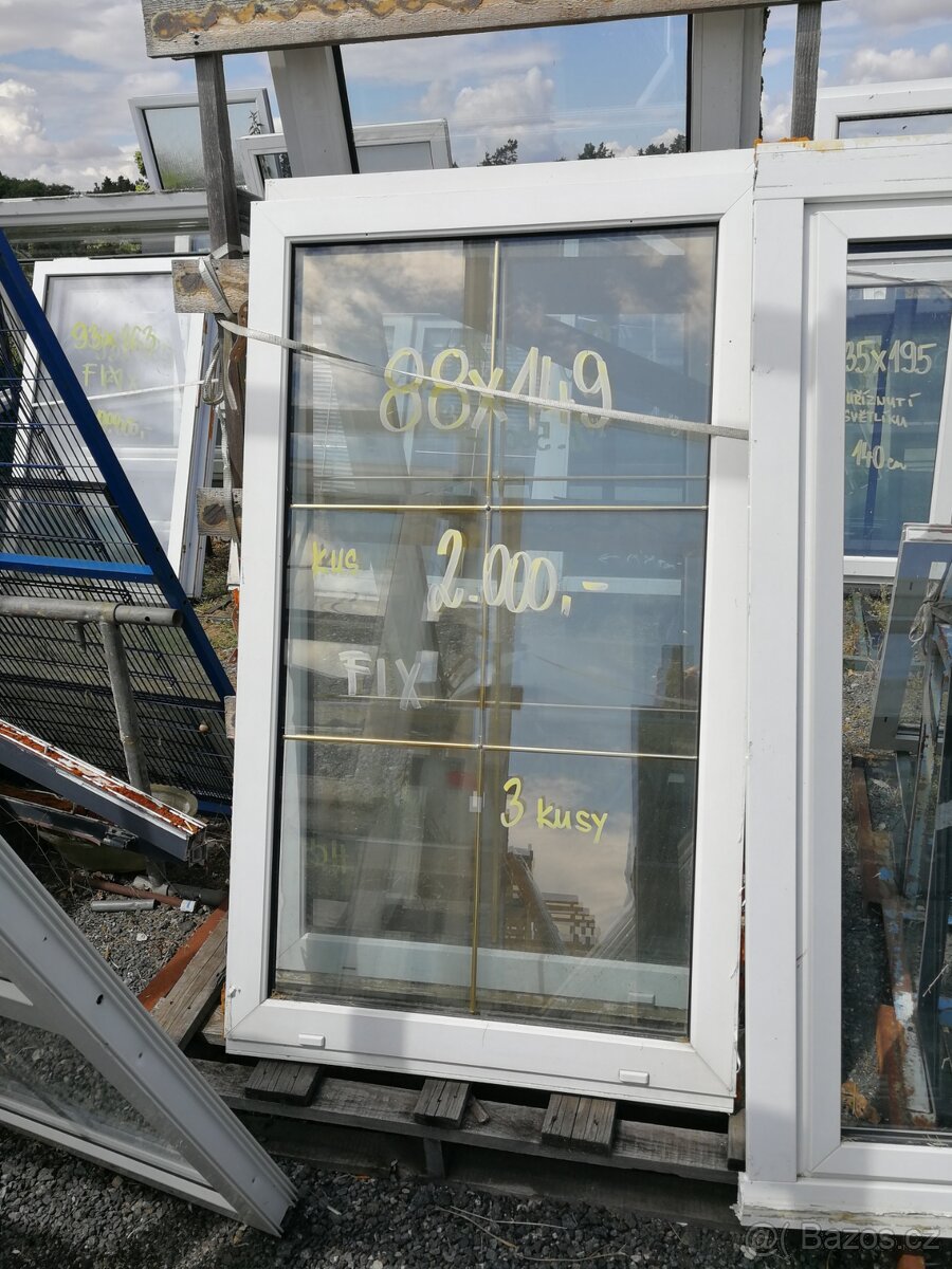 okna fixní použitá - 7