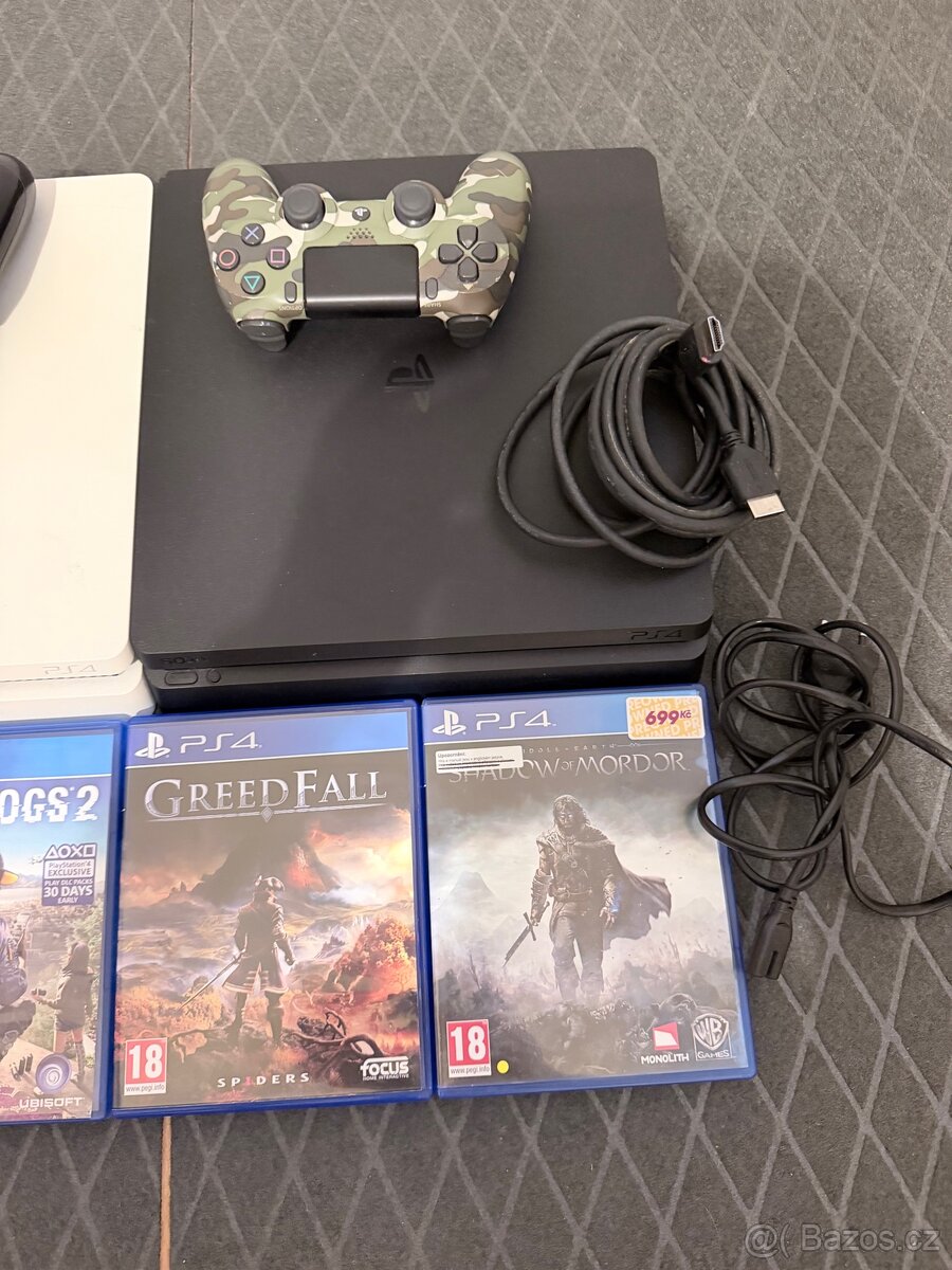 Kompletní herní balíček: 2x PS4 500GB - 7