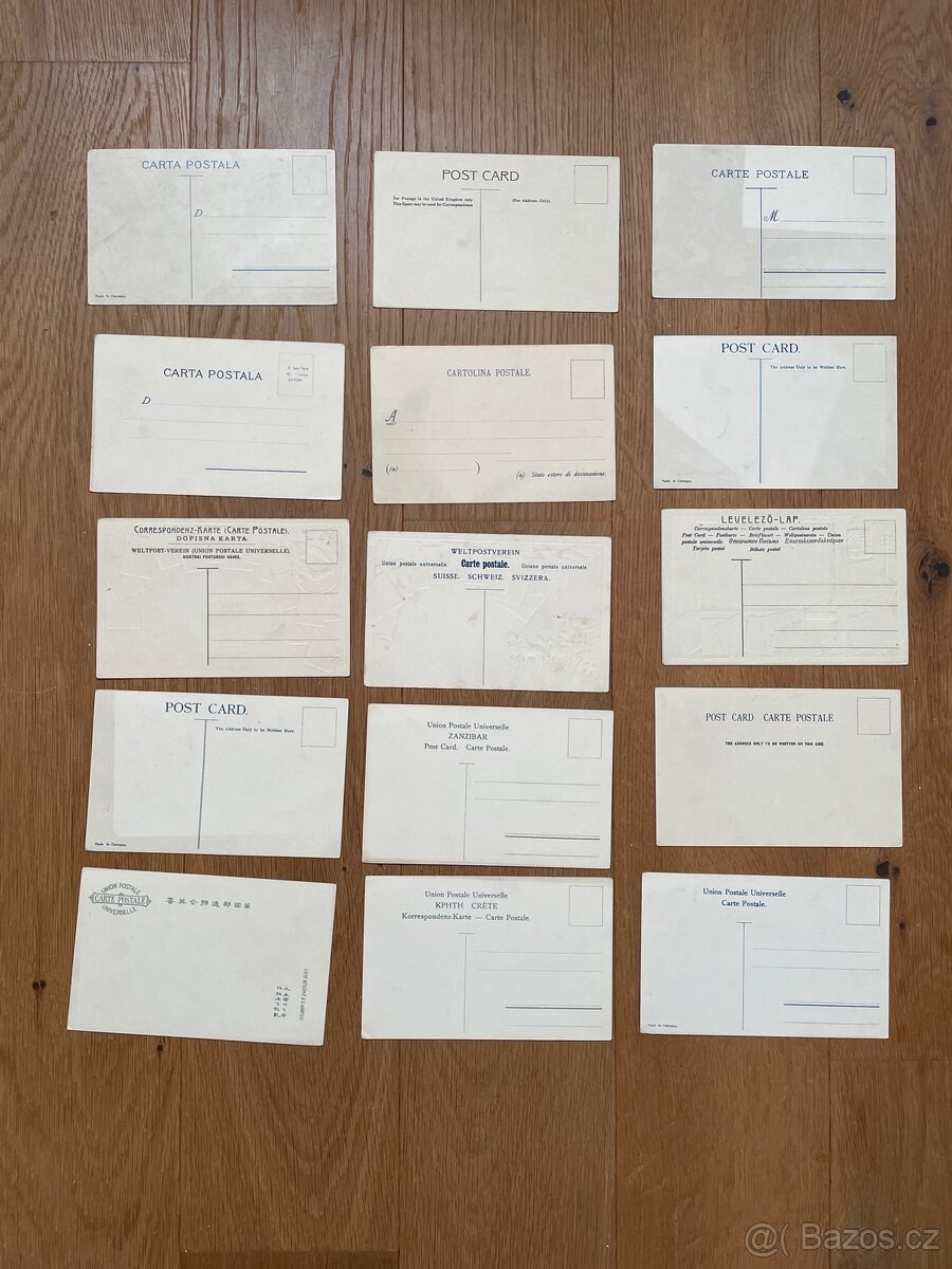 Staré pohlednice z různých zemí - 7