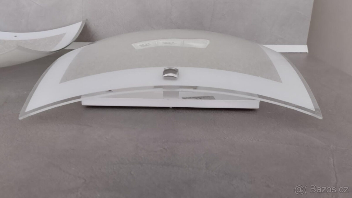 3+1ZDARMA NÁSTĚNNÉ SVÍTIDLO RABALUX 3838 CHARLES SKLO / KOV - 7