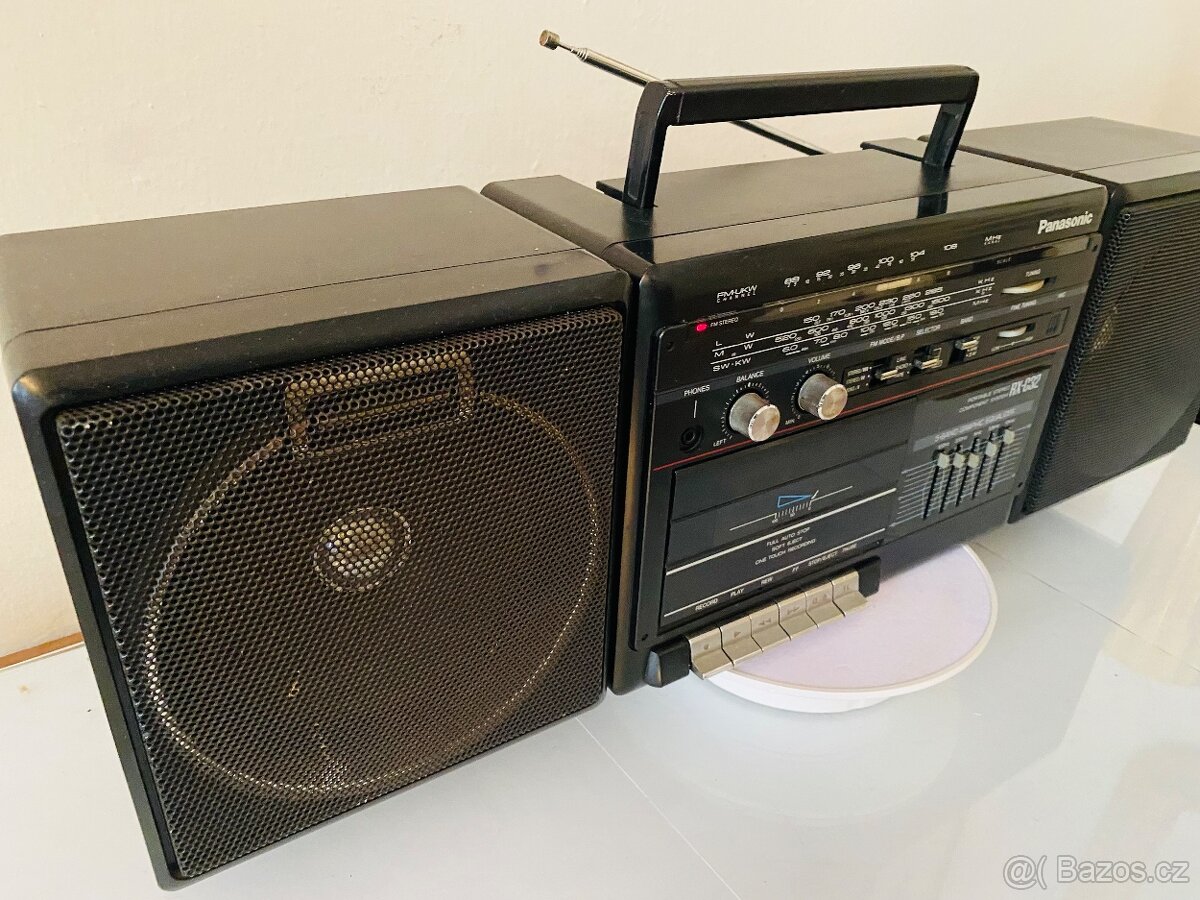 Radiomagnetofon Panasonic RX-C32, 80.léta - 7