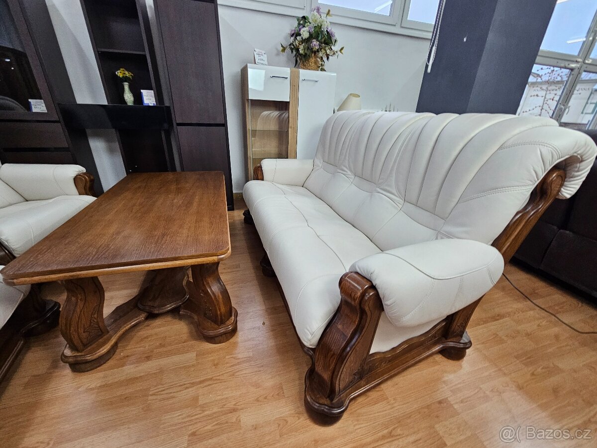 Kožena Luxusní sedací souprava Cezar - 7