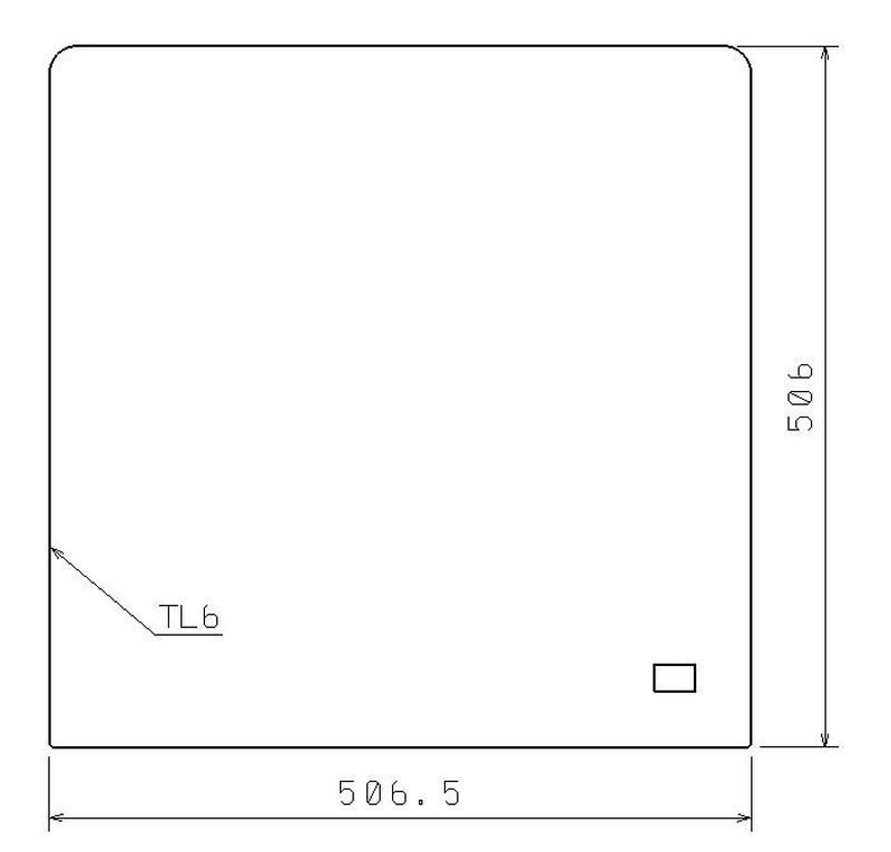 Zetor 3011 skla kabiny - 7