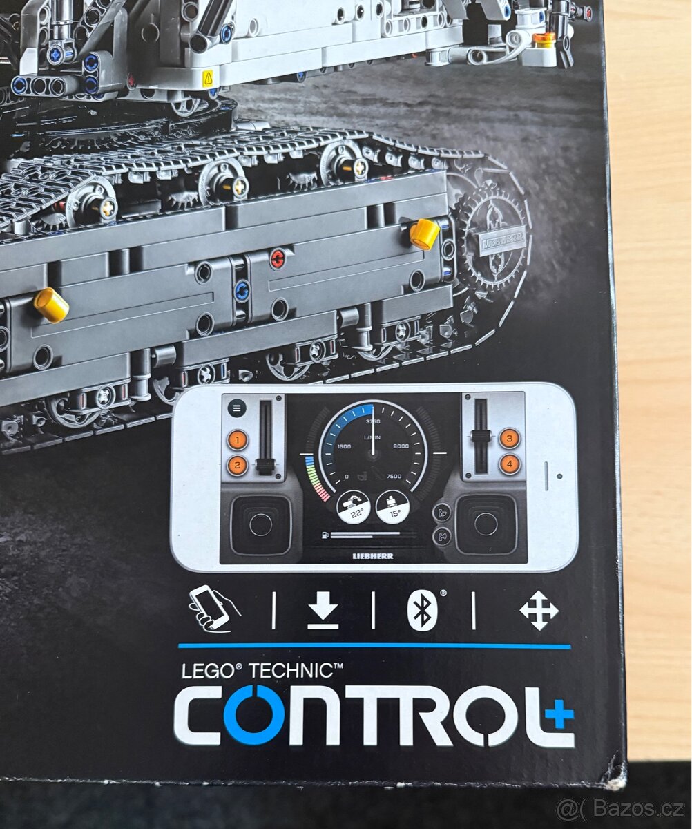 Lego Technic 42100 bagr Liebherr R 9800 - 7