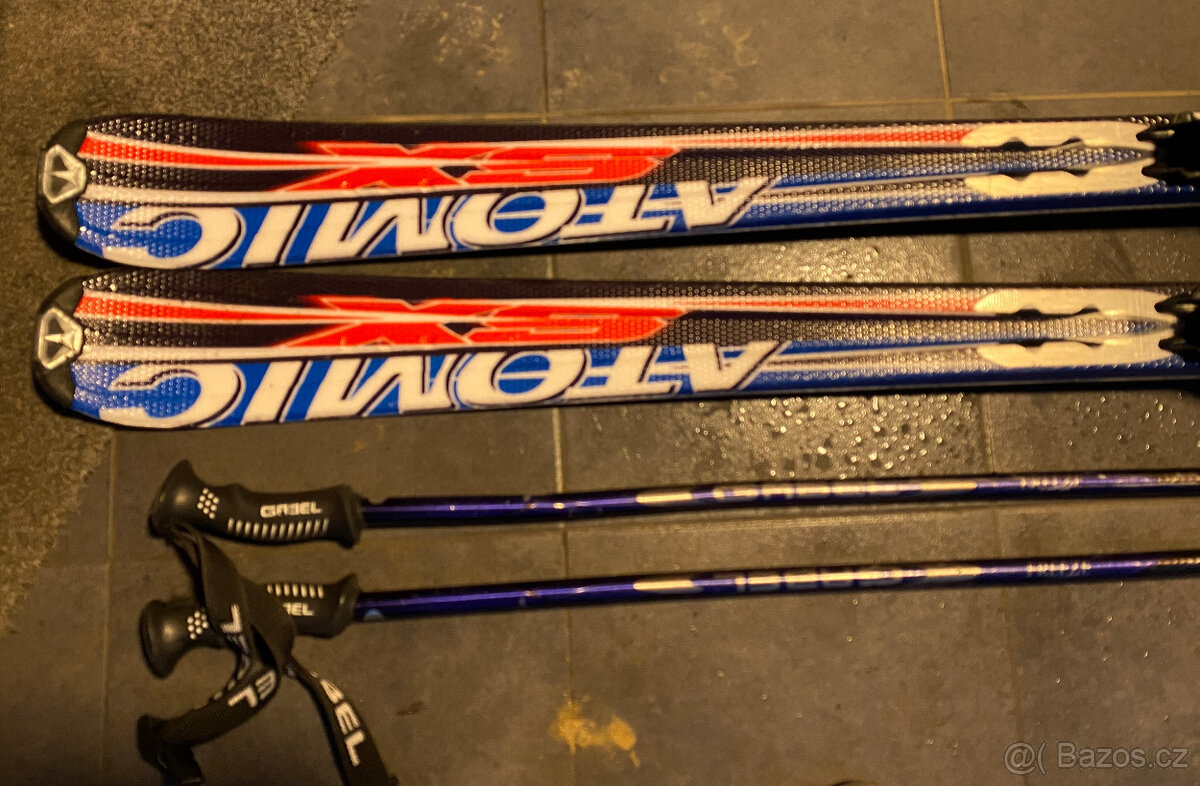 Lyže Atomic Aerospeed 178cm s hůlkami Gabel - 7