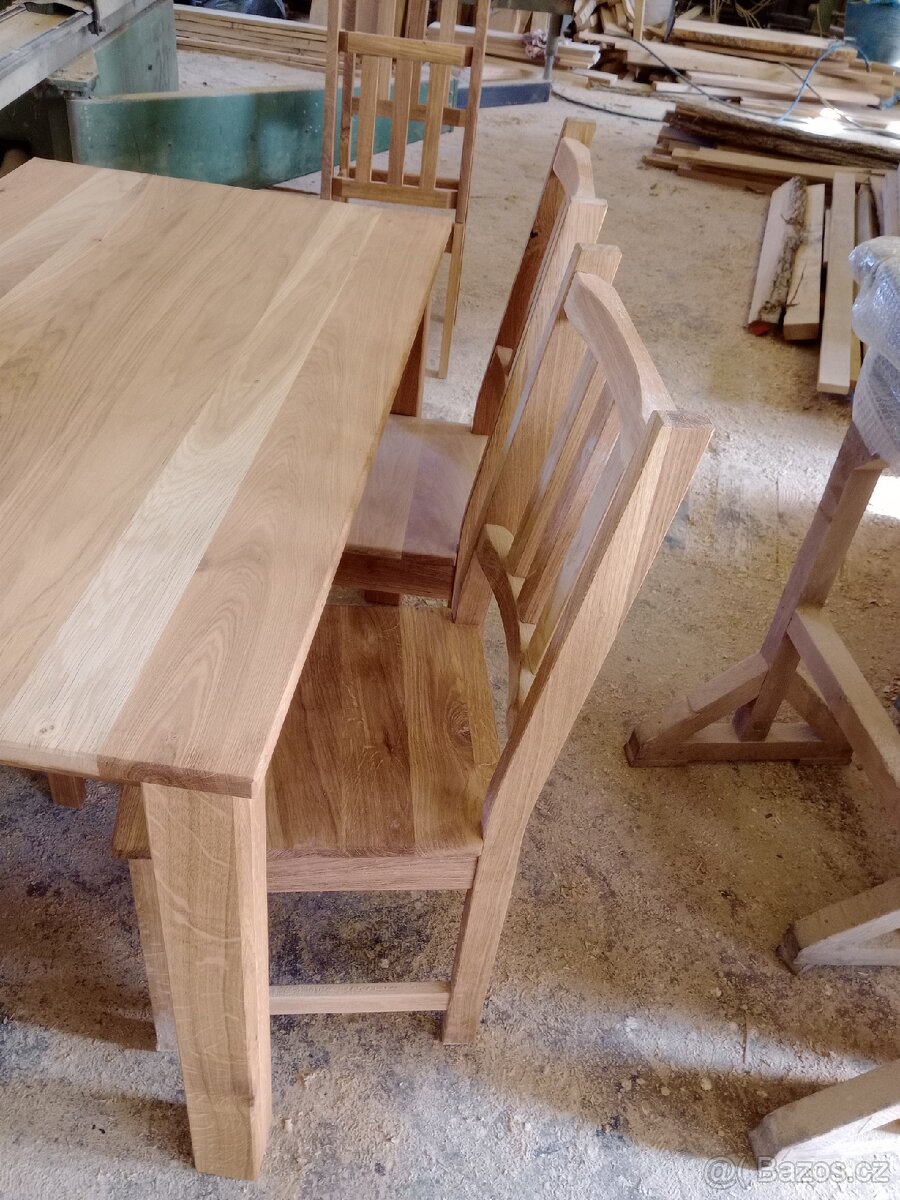 Jídelní stůl se židlemi - 7