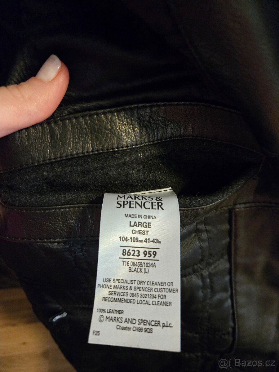 Kožená bunda M&S - 7