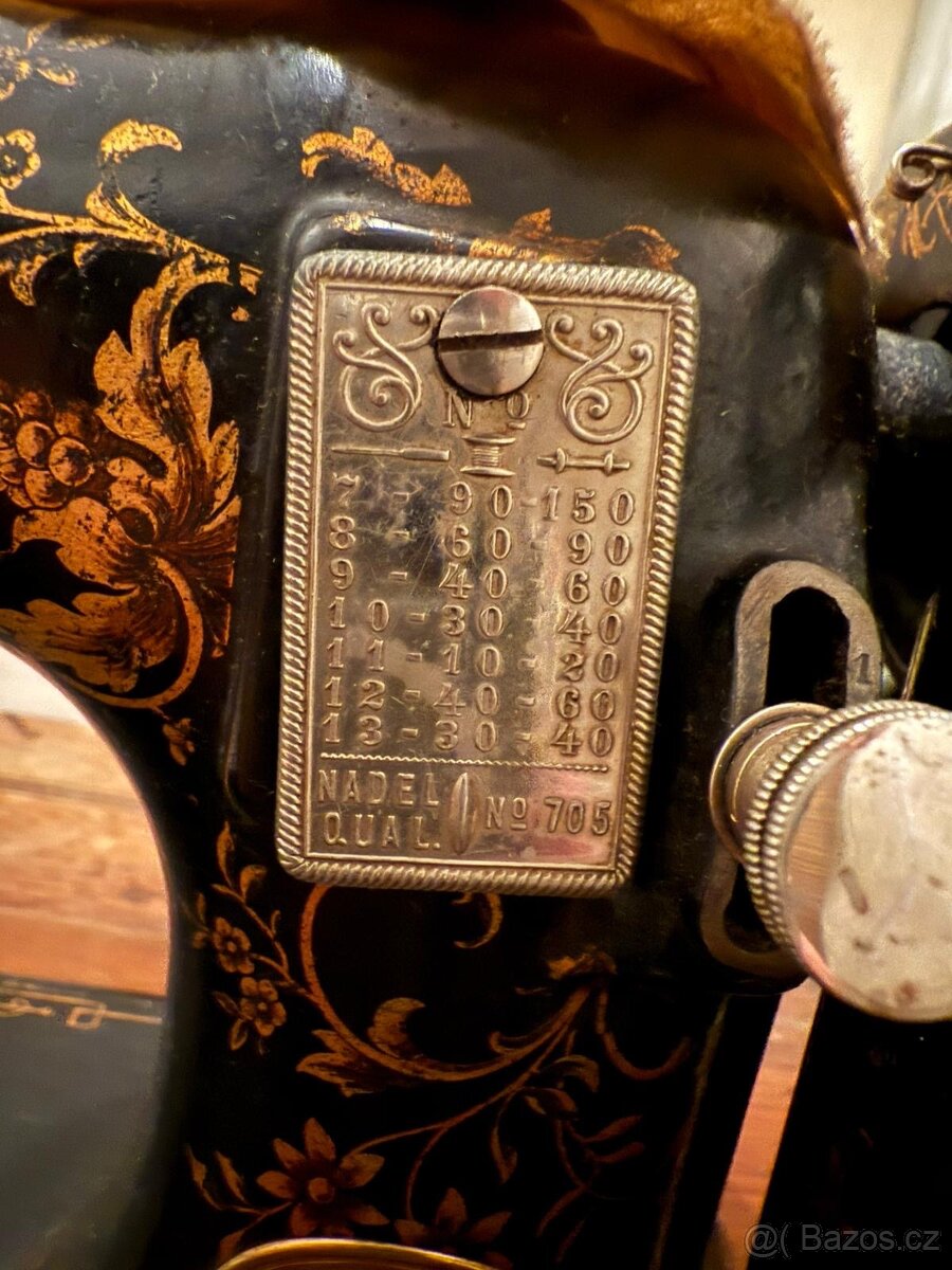 Starý šicí stoj Seidel & Naumann - 7