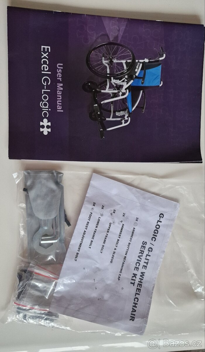 Invalidní vozík odlehčený EXCEL G-Logic - 7
