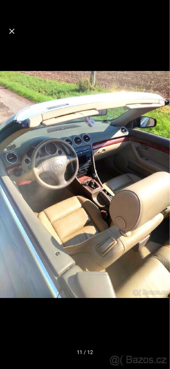 Audi A4 Cabrio 2.5 TDI manuál - 7