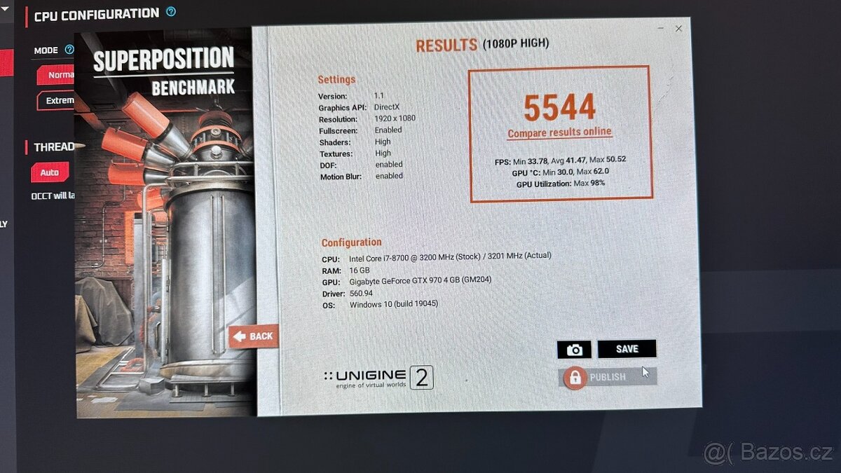 GPU GIGABYTE GTX 970 WindForce 3X OC 4GB - 7