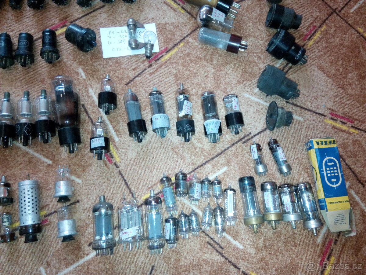 Elektronky různé z půdy - PLATÍ do SMAZÁNÍ - 7