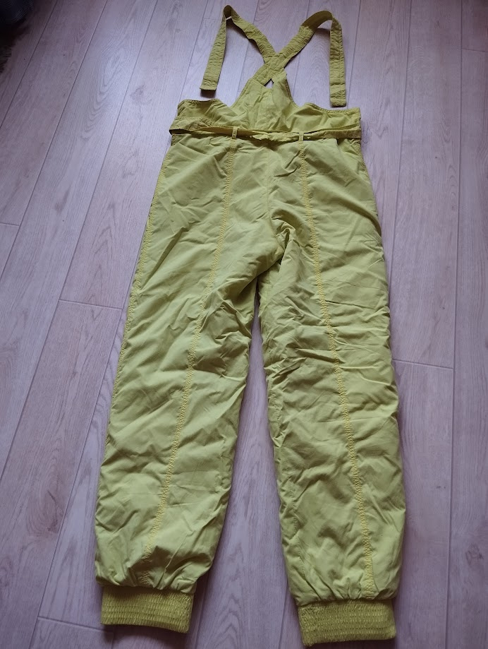 Lyžařské kalhoty vel.L/42 zelenkavé Made in Italy - 7