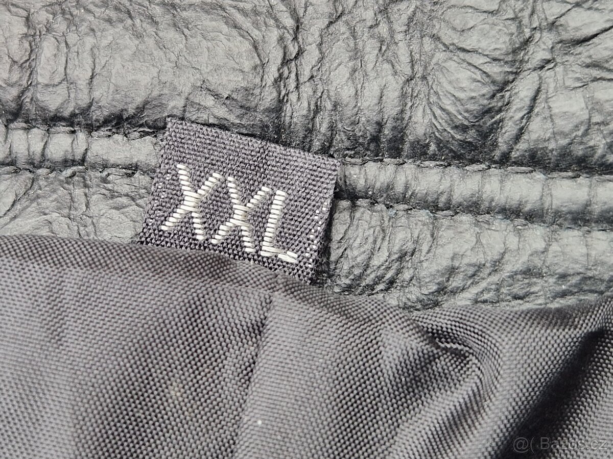 Kožené šněrovací kalhoty Polo 2XL-49x89x117x20 cm - 7