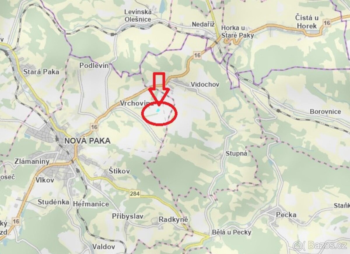 Prodej lesního pozemku k.ú. Vrchovina - 7