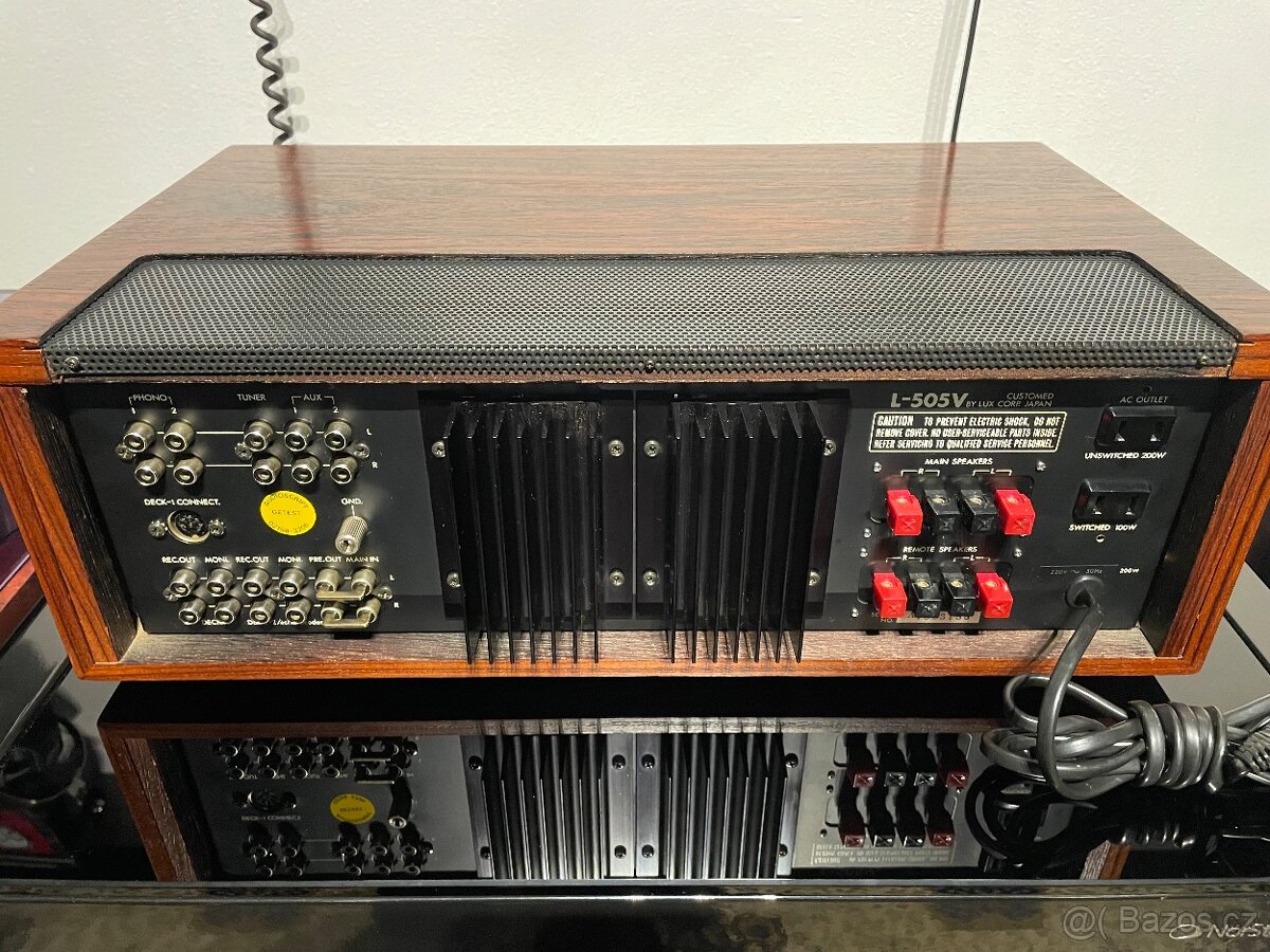 integrovaný zesilovač LUXMAN L-505V - 7