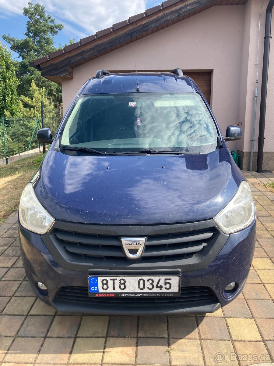 Dacia Dokker 2015 s LPG - mini obytný vůz - 7