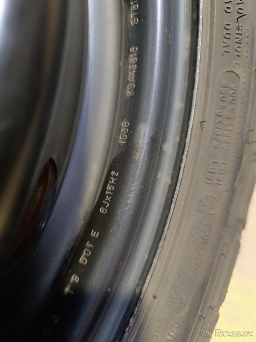 Kompletní celoroční kola na Fiat Ducato 195/70R15C - 7