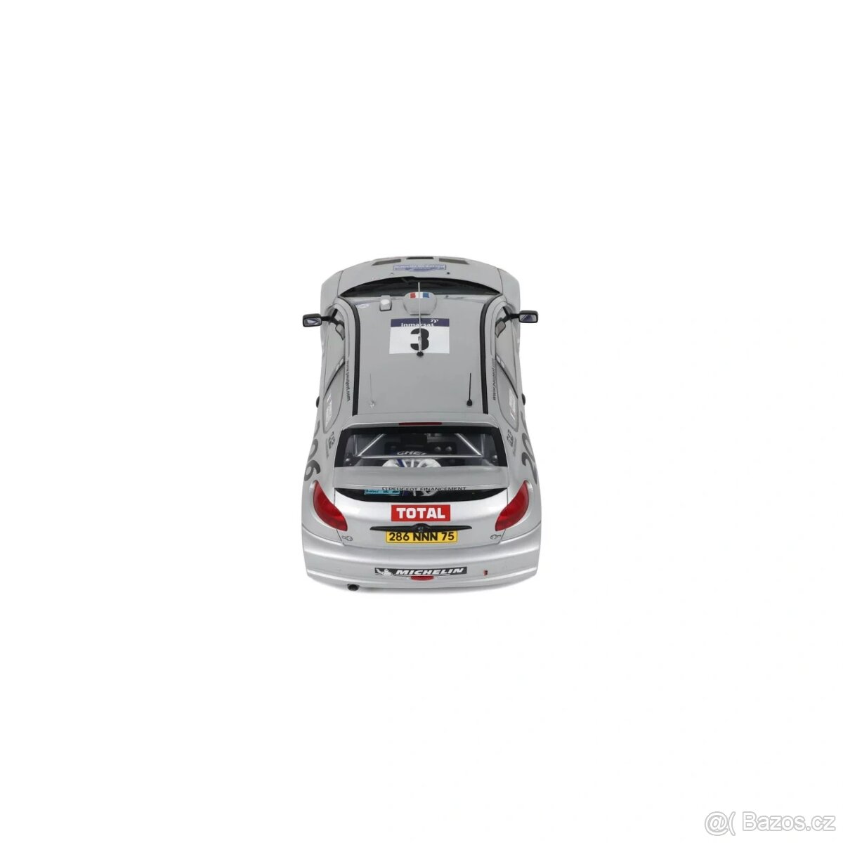 1:18 OTTO Peugeot 206 WRC Tour de Corse 2002 - 7