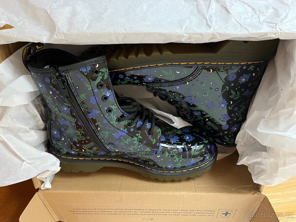 dívčí boty Dr. Martens - Mystic Floral - 7