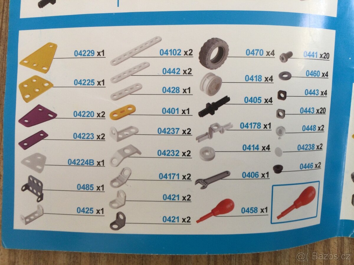 Zatloukací stavebnice a stavebnice 4 v 1 - 7
