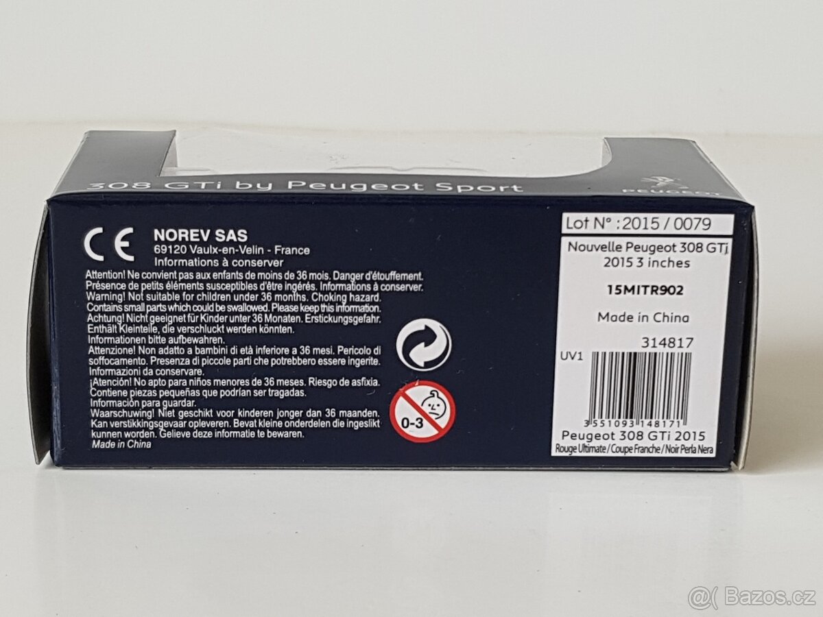 Model Peugeot 308 Norev - 7