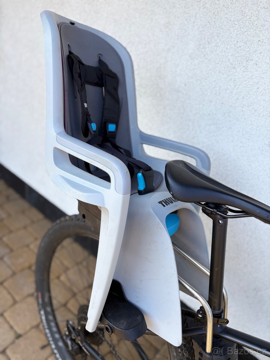 Cyklosedačka Thule RideAlong - polohovatelná, vč přilby - 7