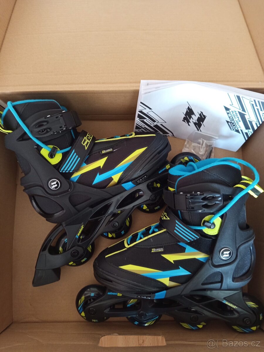 Dětské inline brusle vel. 35-38 - 7