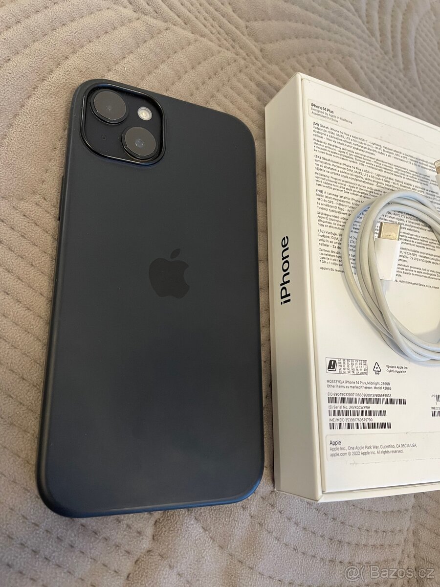 iPhone 14 Plus (256GB)+kabel+kryt - 7
