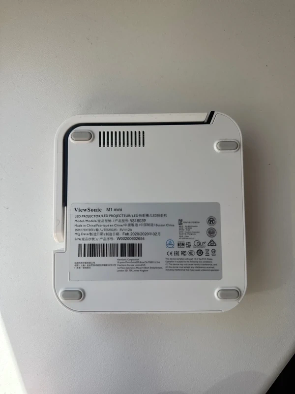 ViewSonic M1 mini portable led projector - 7