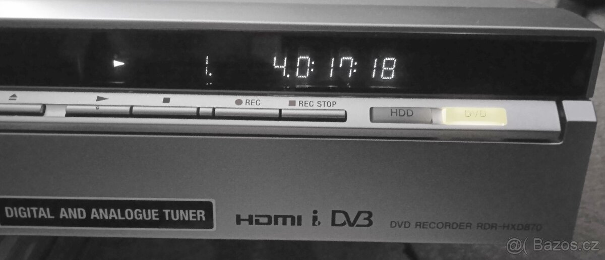 SONY RDR-HXD870 HDD/DVD RECORDER - 7
