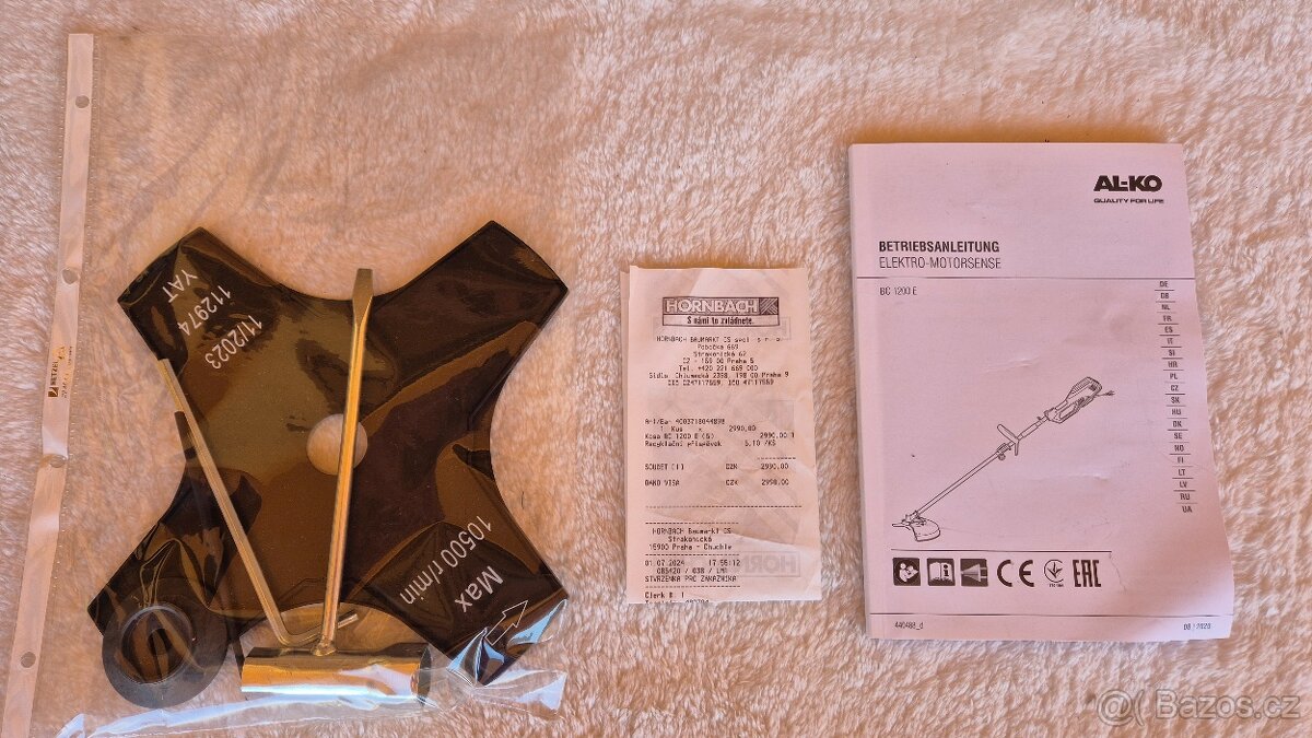 Elektrická strunová sekačka AL-KO BC 1200 E - 7