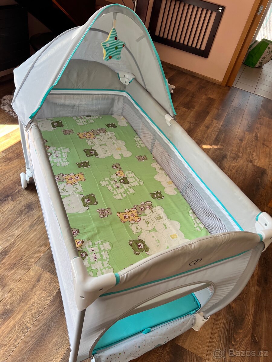 CAM Daily Plus – cestovní postýlka + kokosová matrace - 7