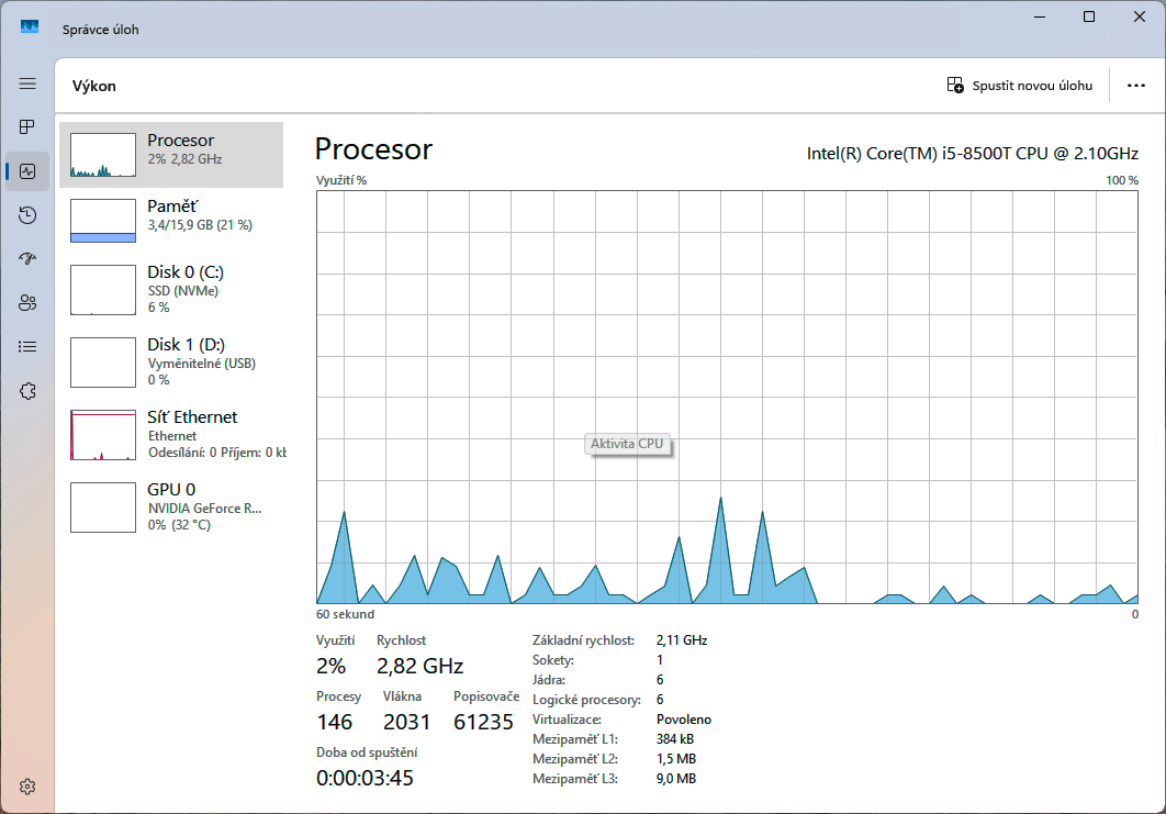 Malý Herní počítač s RTX 2060 OC - 7
