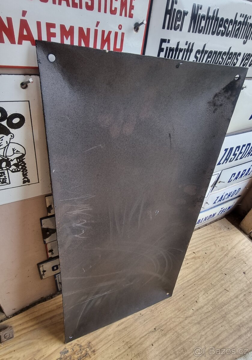 Smaltovaná cedule uloženky top stav ČSD ŽELEZNICE - 7