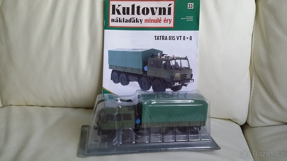 Tatra 815 8x8 Kultovní náklaďáky DeAgostini 1/43 - 7