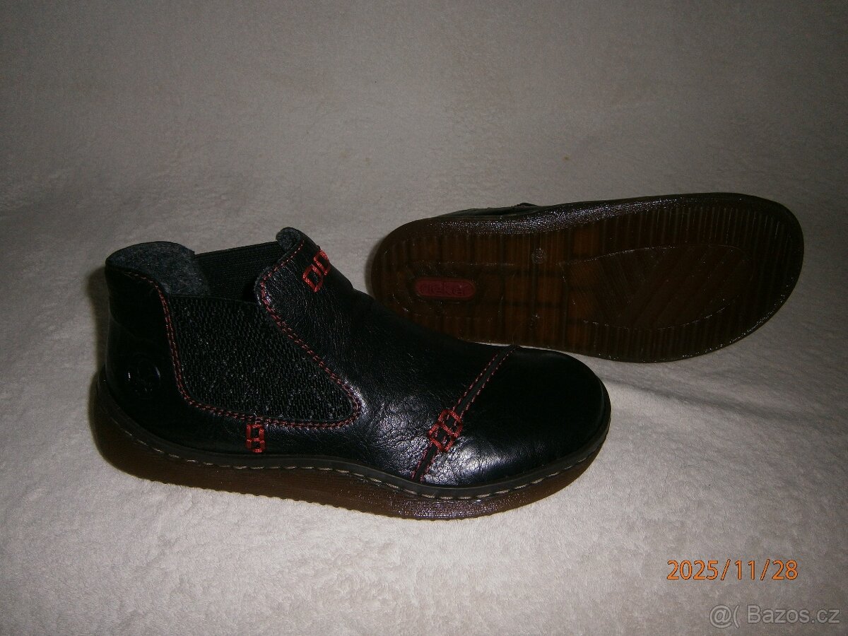 Dámské kotníčkové boty RIEKER vel.: 38 - 7