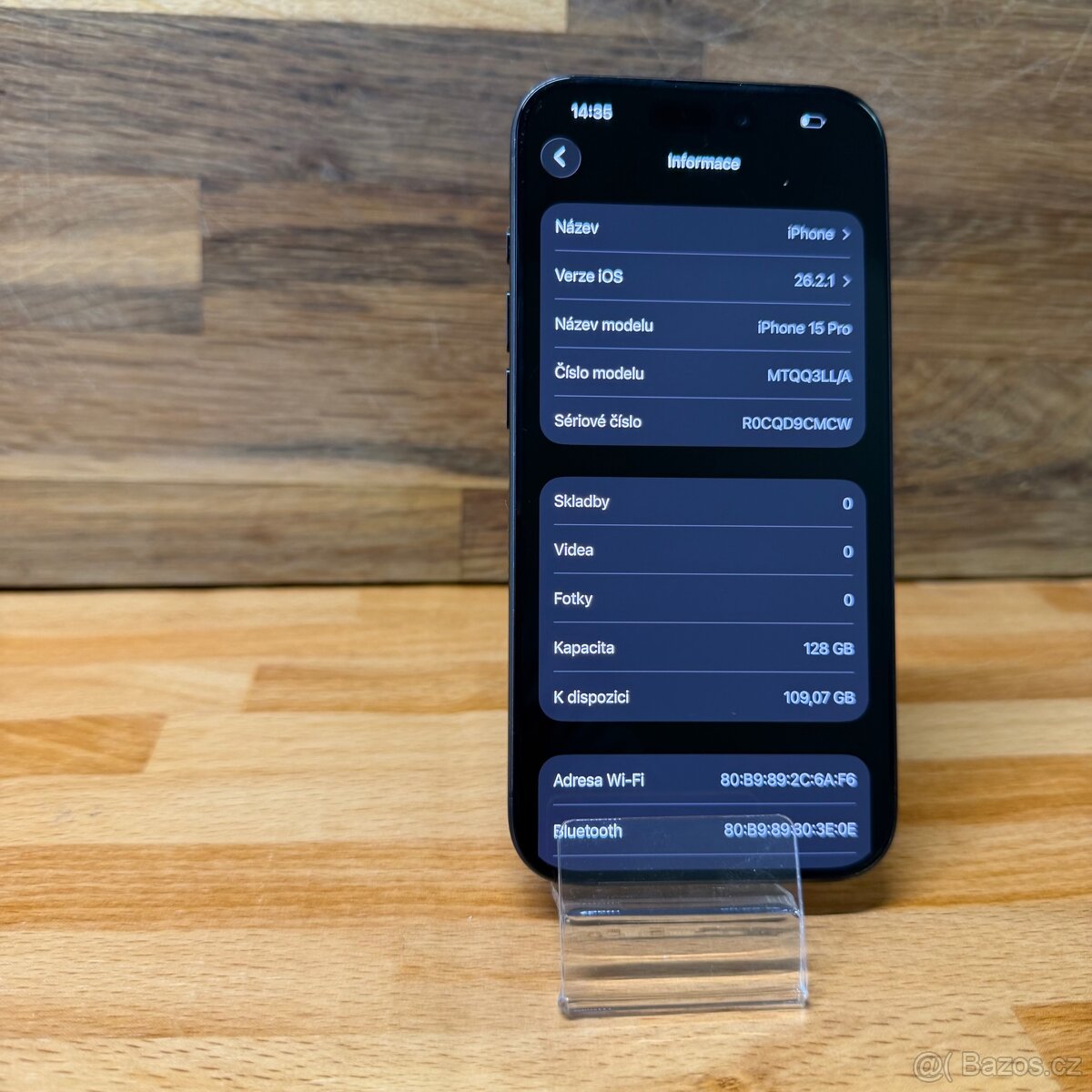 IPhone 15 Pro 128GB, modrý, eSIM (rok záruka) - 7