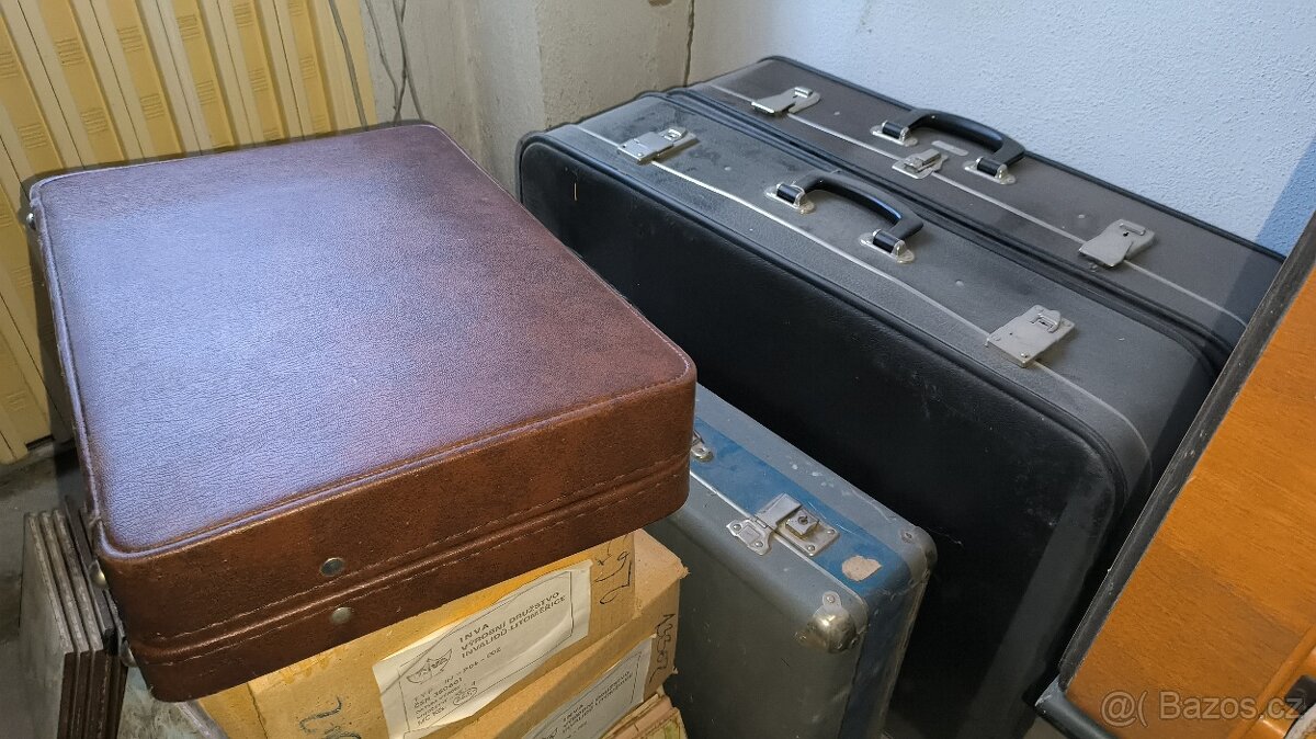 Retro kufry - staré - 7